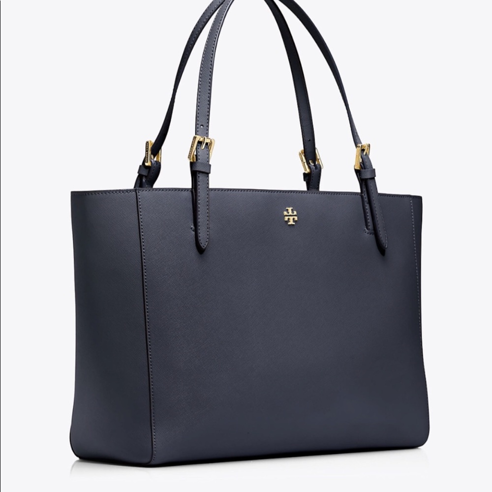 Blue gently used Tory Burch Tote